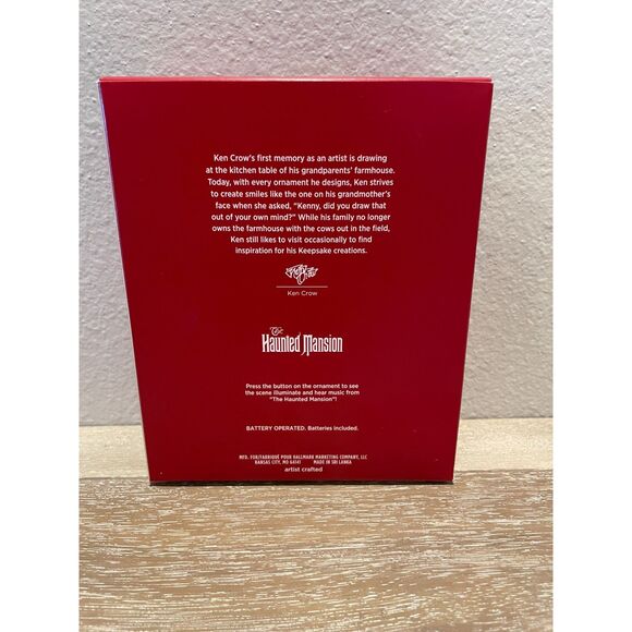 Hallmark Hitchhiking Ghosts Disney Haunted Mansion Keepsake Ornament 2020 - Picture 2 of 3